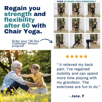 Chair Yoga for Seniors Over 60 (E-Book)